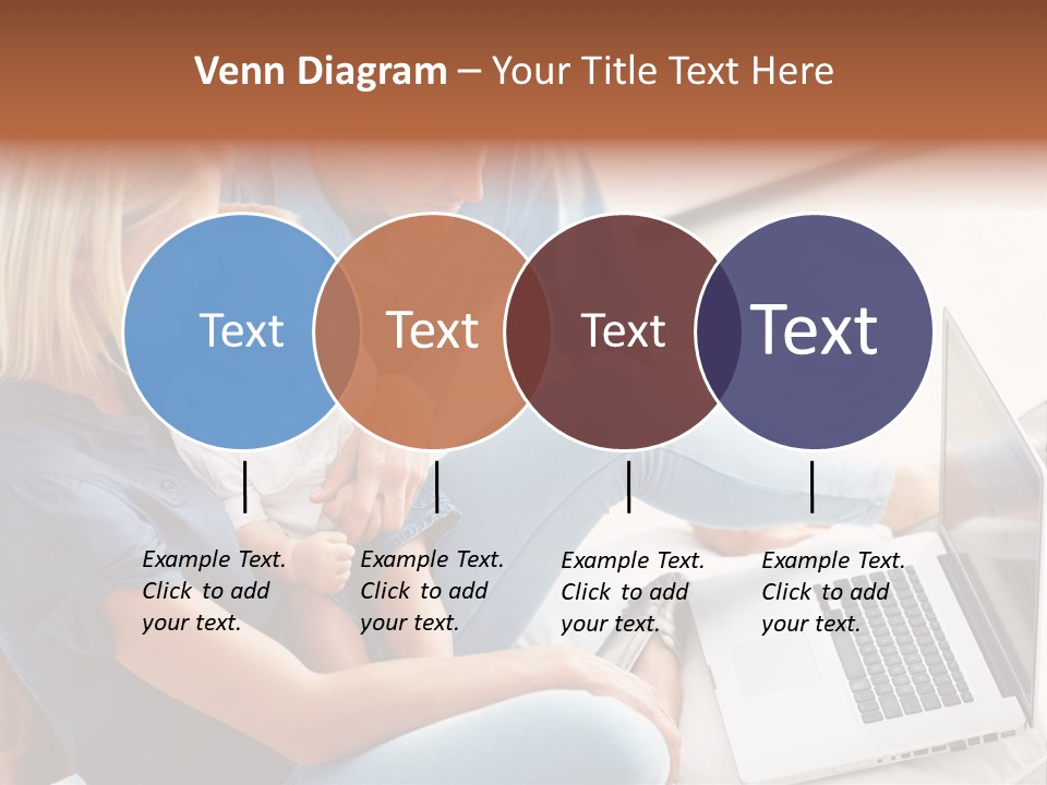 Portrait Cute Children PowerPoint Template