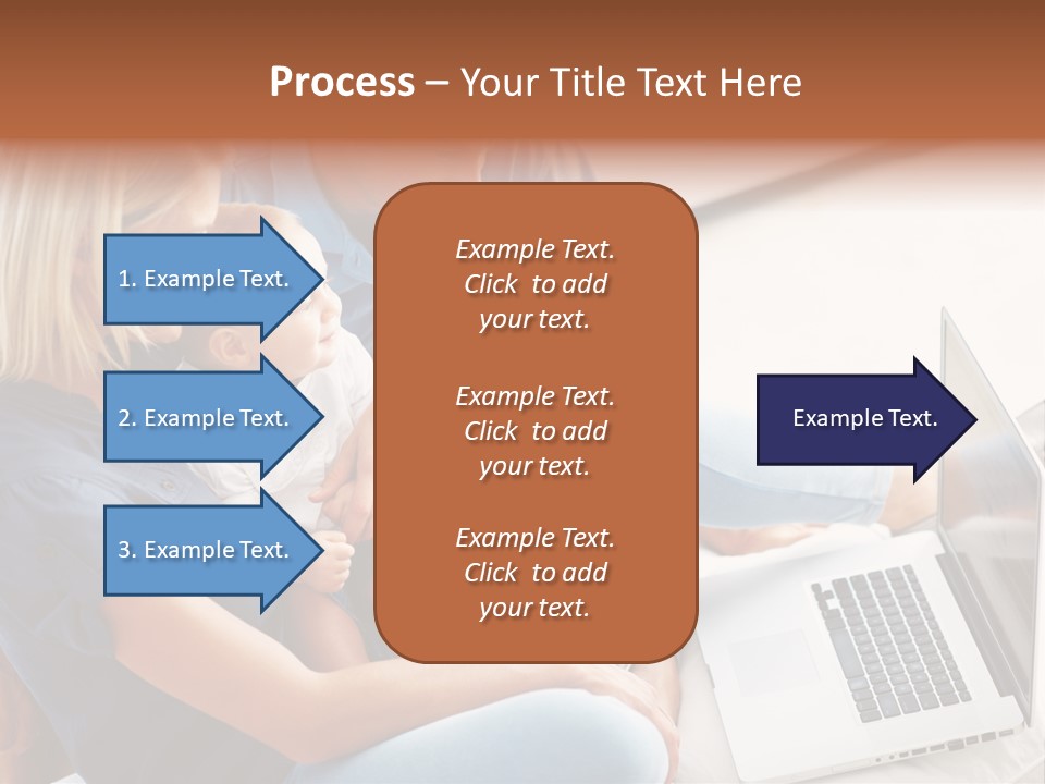 Portrait Cute Children PowerPoint Template