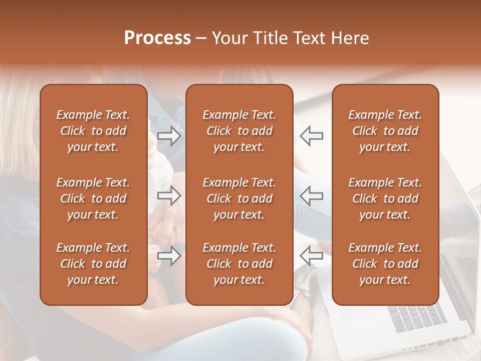 Portrait Cute Children PowerPoint Template