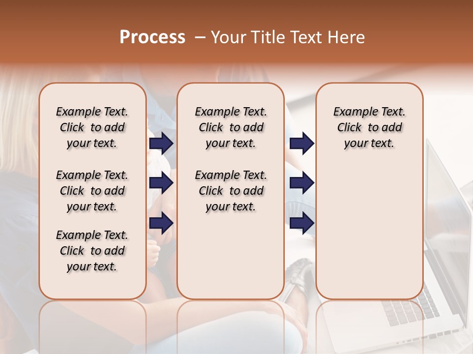 Portrait Cute Children PowerPoint Template