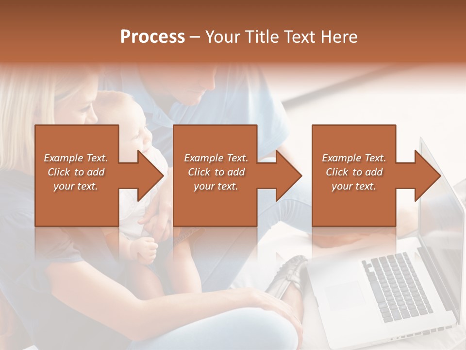 Portrait Cute Children PowerPoint Template