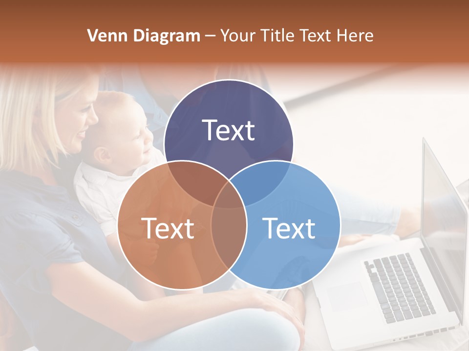 Portrait Cute Children PowerPoint Template