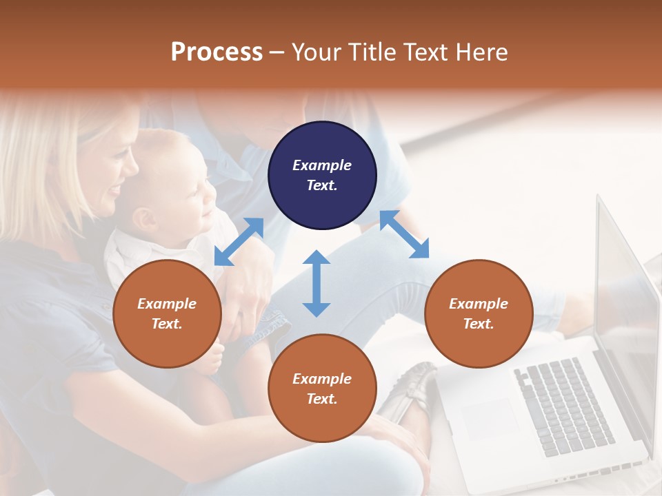 Portrait Cute Children PowerPoint Template