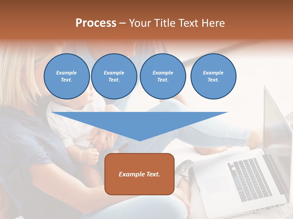 Portrait Cute Children PowerPoint Template