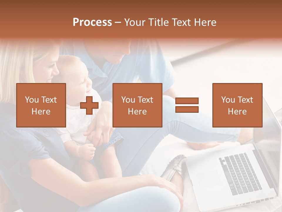 Portrait Cute Children PowerPoint Template