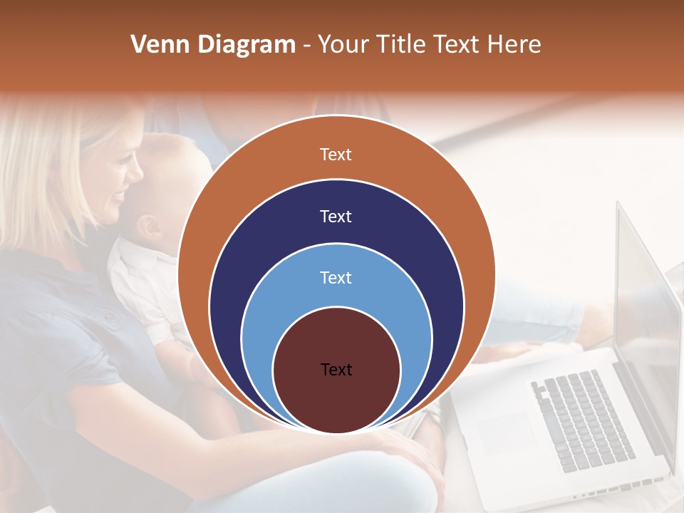 Portrait Cute Children PowerPoint Template