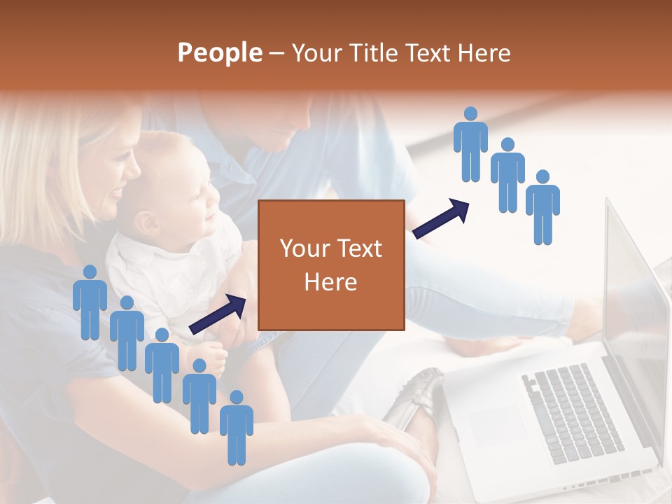 Portrait Cute Children PowerPoint Template