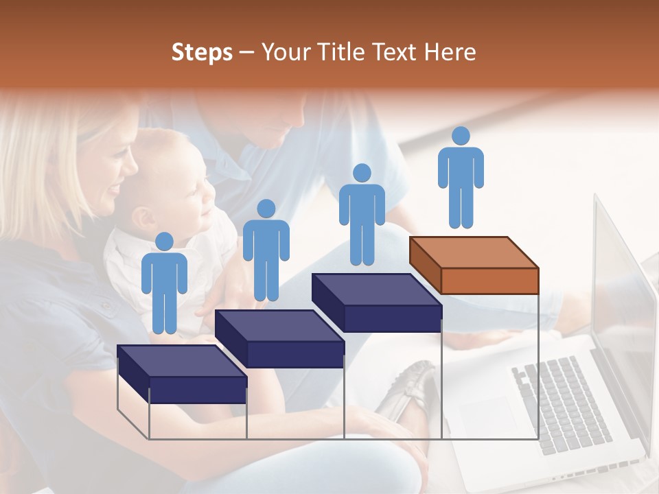 Portrait Cute Children PowerPoint Template