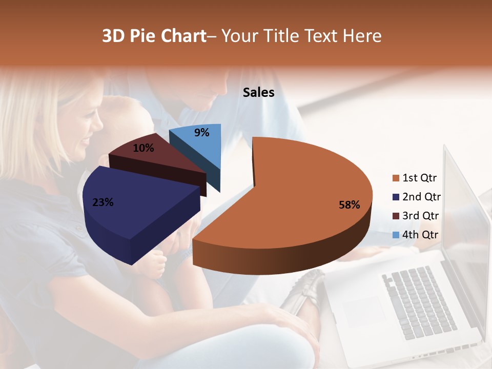 Portrait Cute Children PowerPoint Template