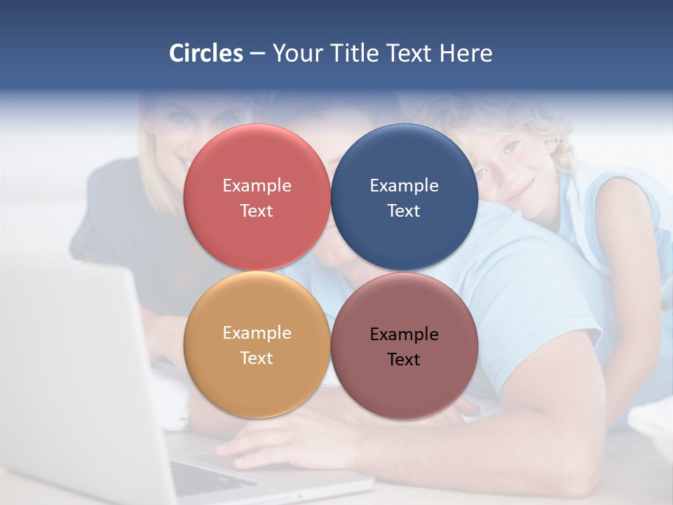 Portable Beautiful People PowerPoint Template