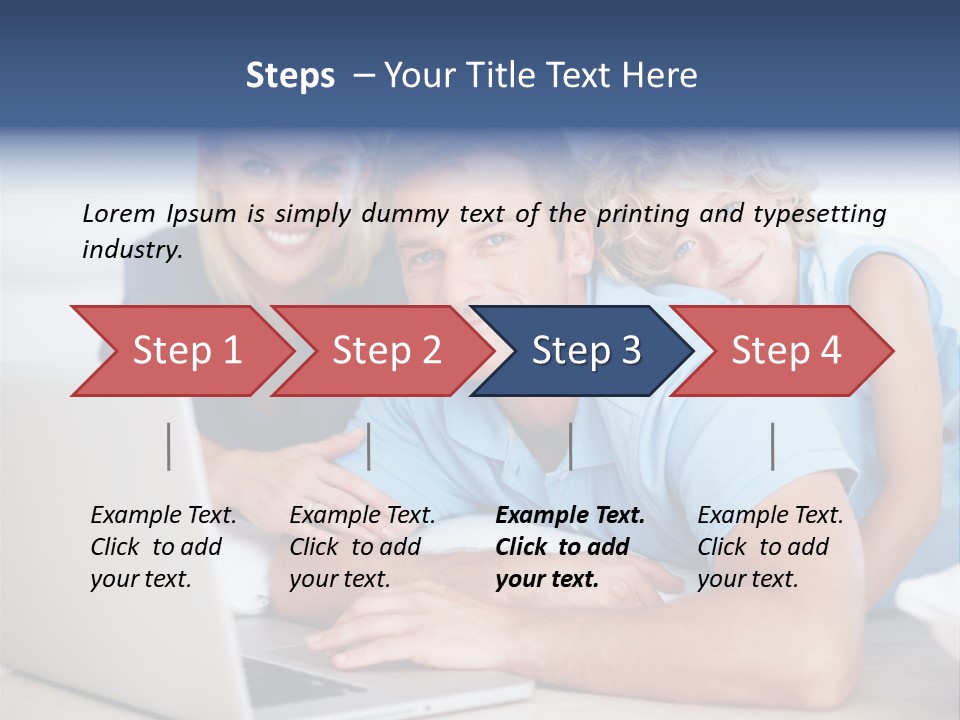 Portable Beautiful People PowerPoint Template