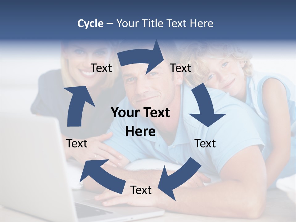 Portable Beautiful People PowerPoint Template