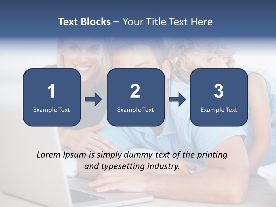 Portable Beautiful People PowerPoint Template