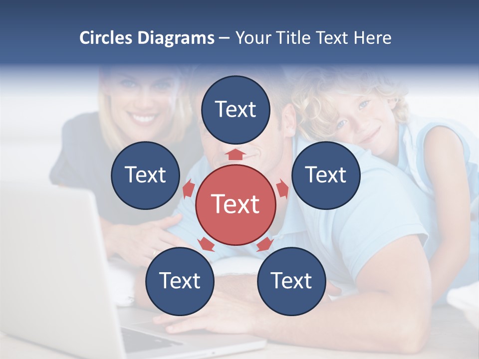 Portable Beautiful People PowerPoint Template