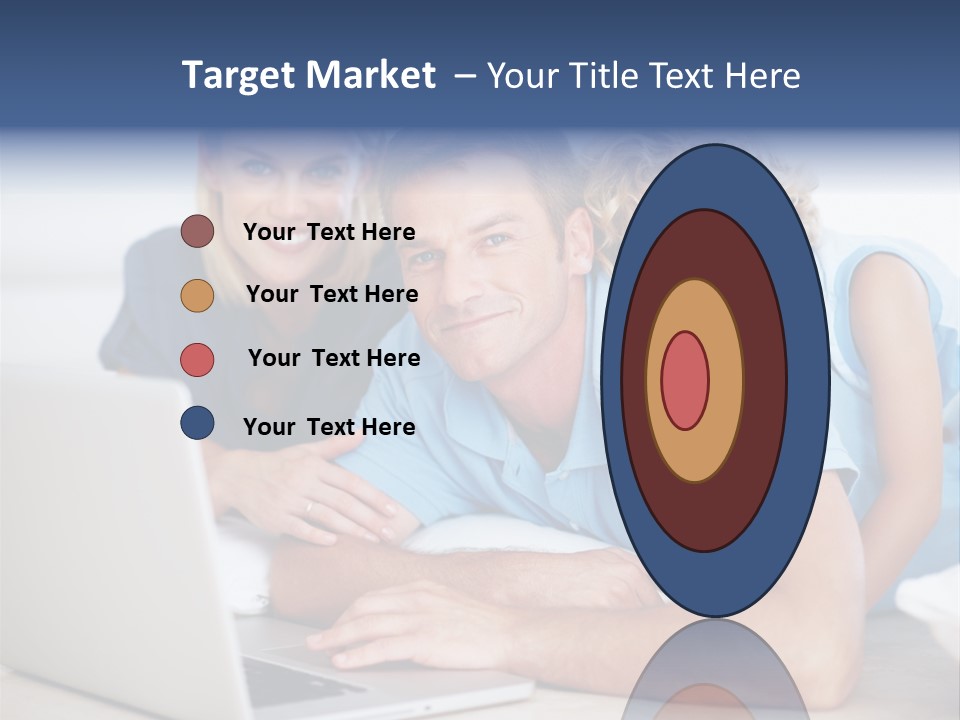 Portable Beautiful People PowerPoint Template