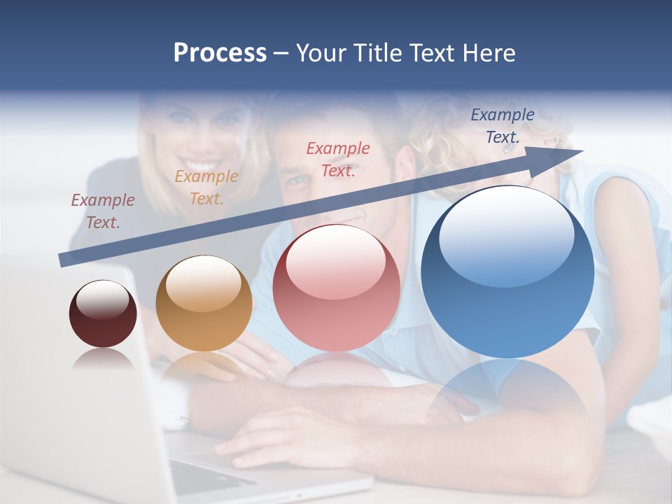 Portable Beautiful People PowerPoint Template