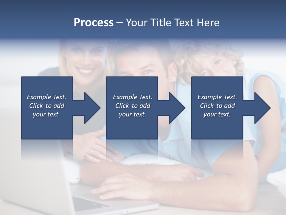 Portable Beautiful People PowerPoint Template