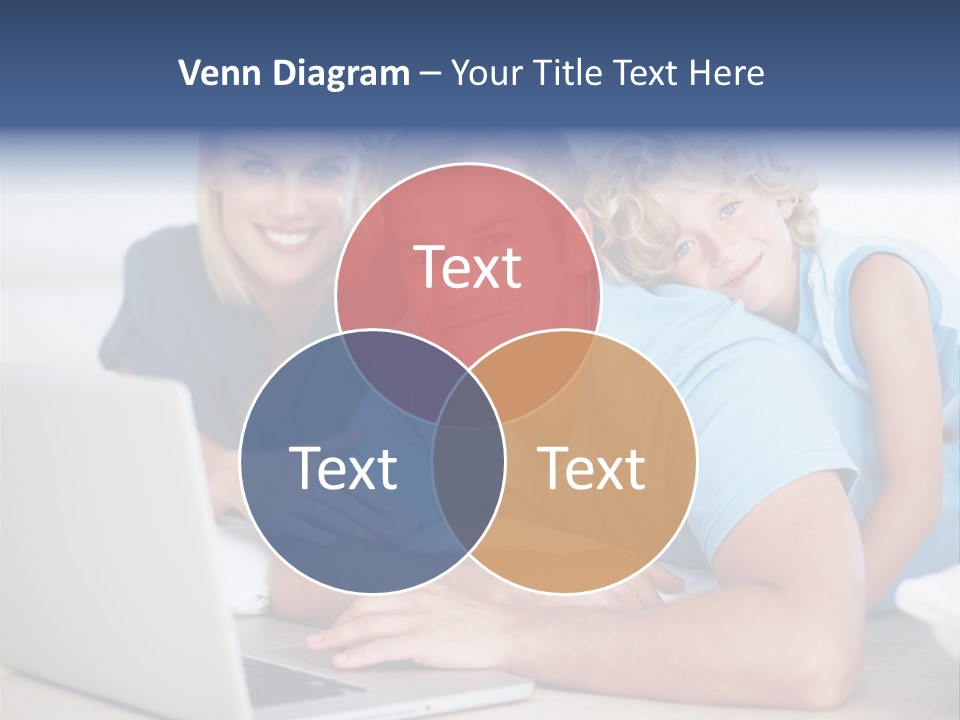 Portable Beautiful People PowerPoint Template