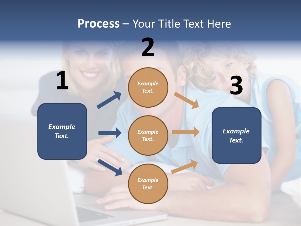 Portable Beautiful People PowerPoint Template