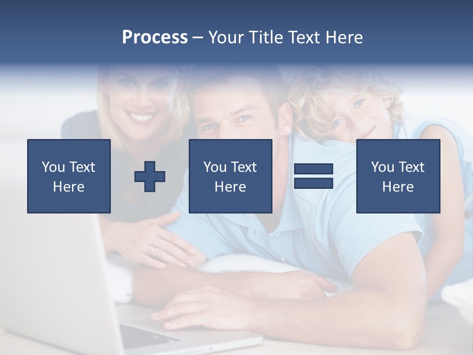 Portable Beautiful People PowerPoint Template