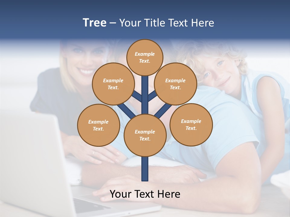 Portable Beautiful People PowerPoint Template