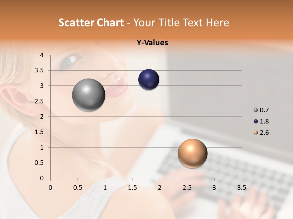 Portrait Confident Relaxed PowerPoint Template