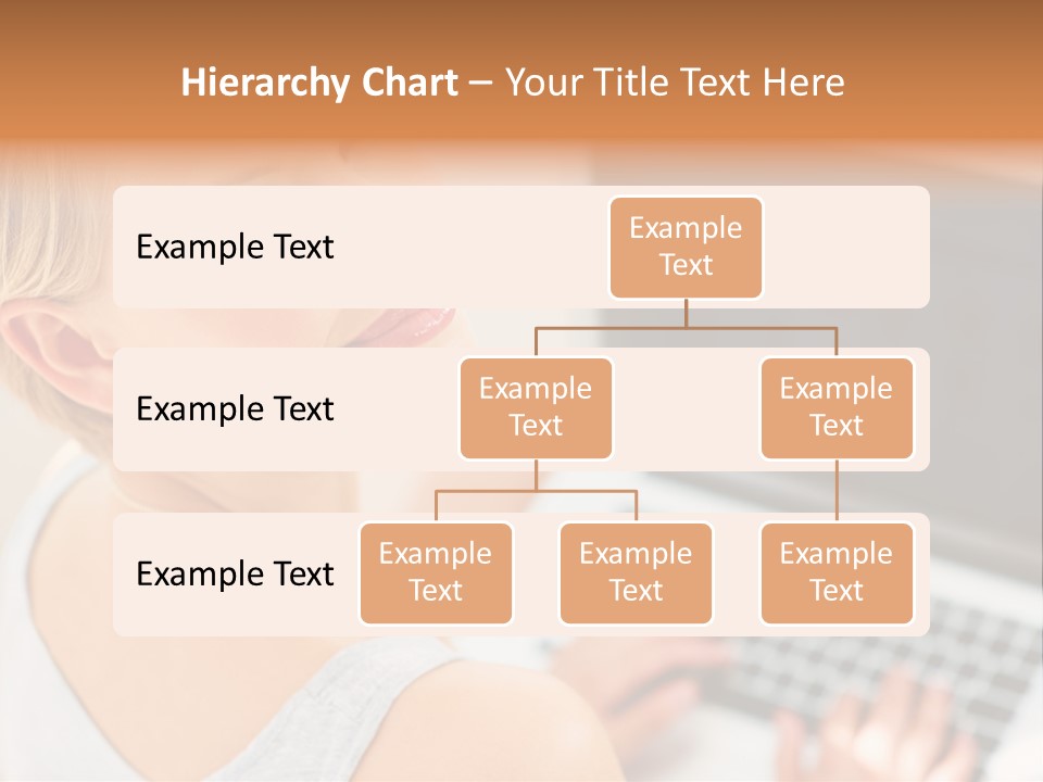 Portrait Confident Relaxed PowerPoint Template