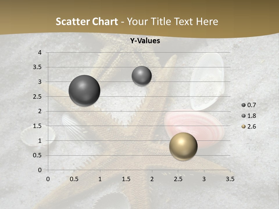 Shells Ocean Marine PowerPoint Template