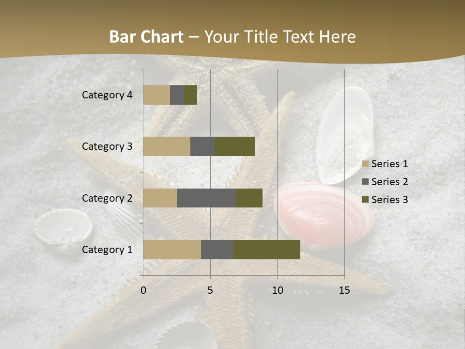 Shells Ocean Marine PowerPoint Template