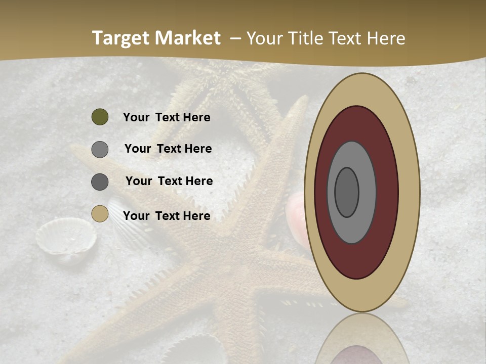 Shells Ocean Marine PowerPoint Template