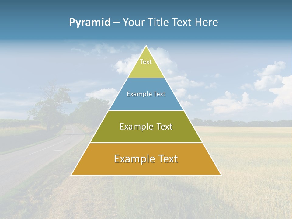 Landscape Outdoor Color PowerPoint Template