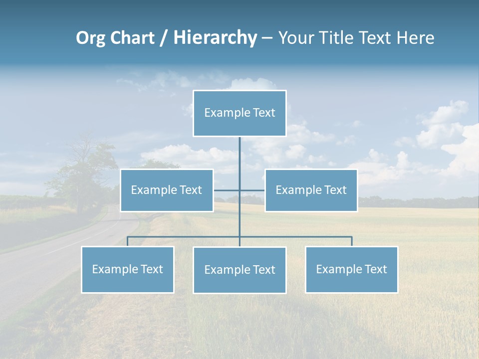Landscape Outdoor Color PowerPoint Template