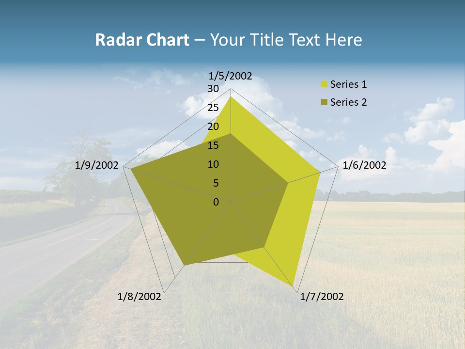 Landscape Outdoor Color PowerPoint Template