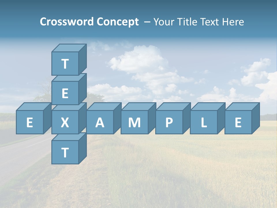 Landscape Outdoor Color PowerPoint Template