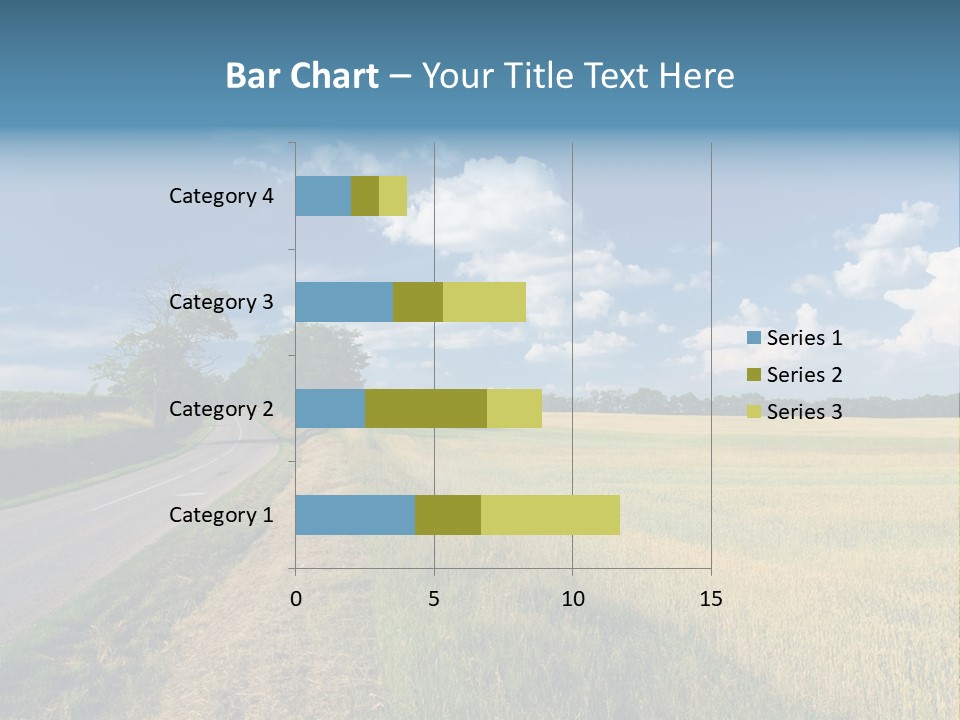 Landscape Outdoor Color PowerPoint Template