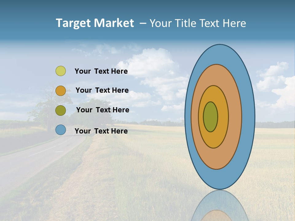 Landscape Outdoor Color PowerPoint Template