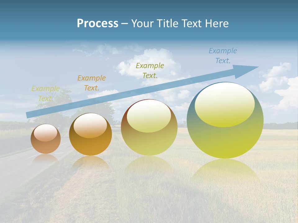 Landscape Outdoor Color PowerPoint Template