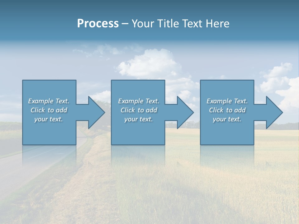 Landscape Outdoor Color PowerPoint Template