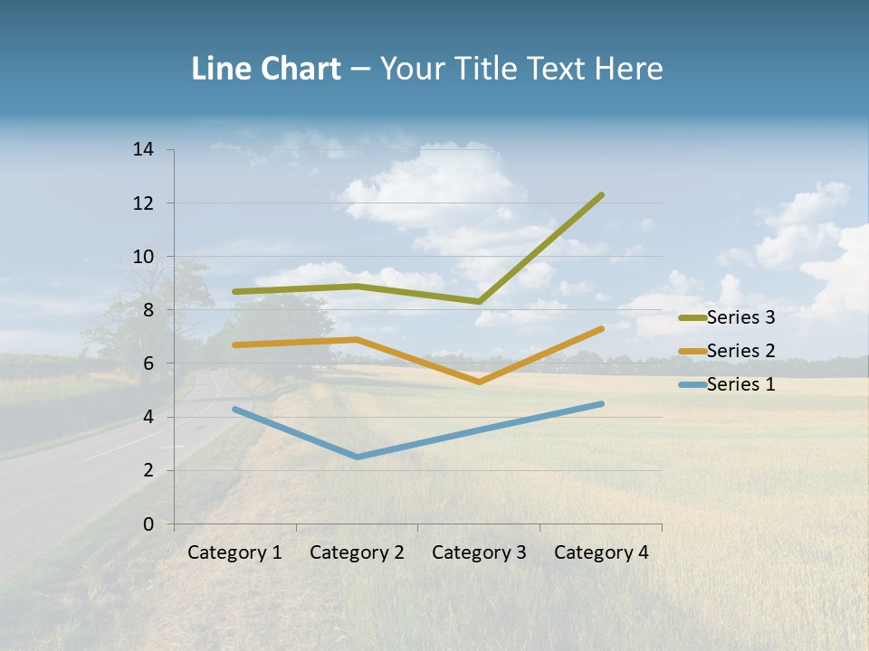 Landscape Outdoor Color PowerPoint Template