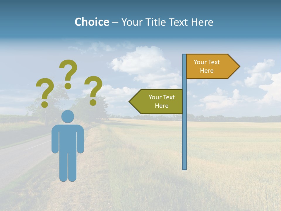 Landscape Outdoor Color PowerPoint Template