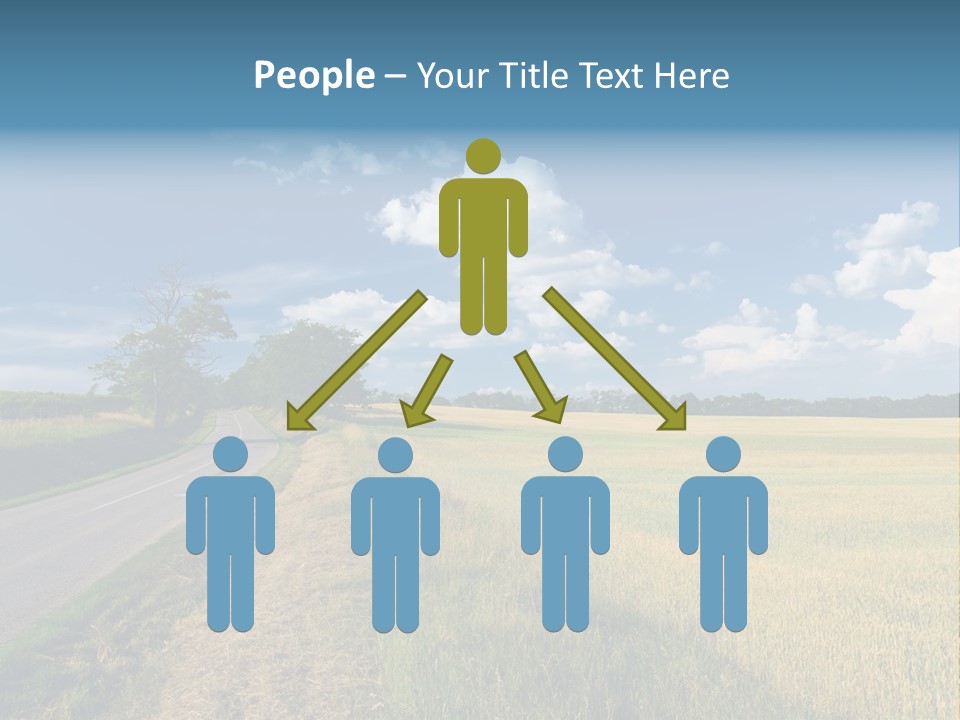 Landscape Outdoor Color PowerPoint Template