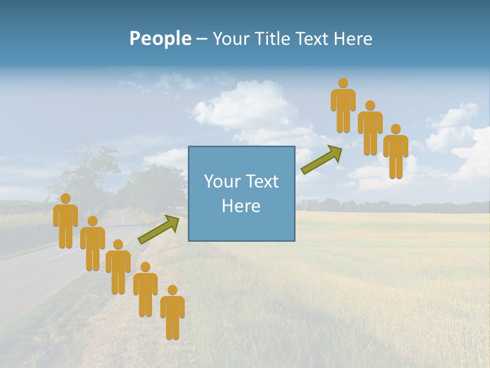 Landscape Outdoor Color PowerPoint Template