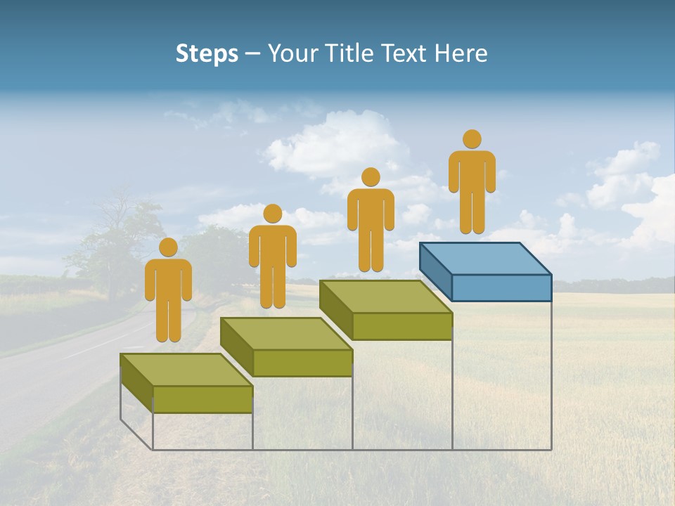 Landscape Outdoor Color PowerPoint Template