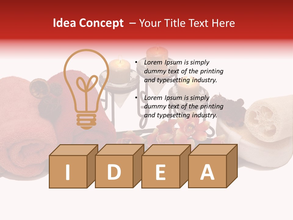 Relief Skincare Cosmetics PowerPoint Template