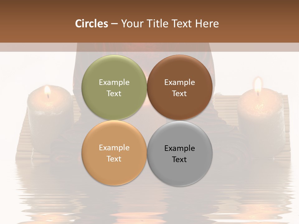 Fire Meditate Spa PowerPoint Template