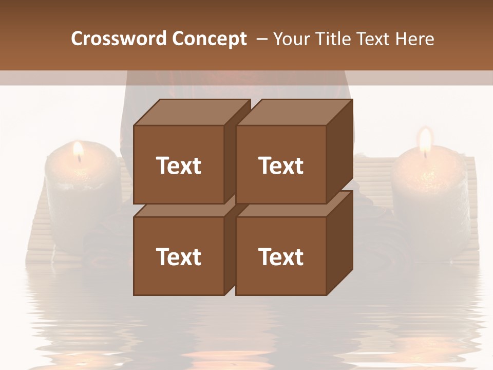 Fire Meditate Spa PowerPoint Template