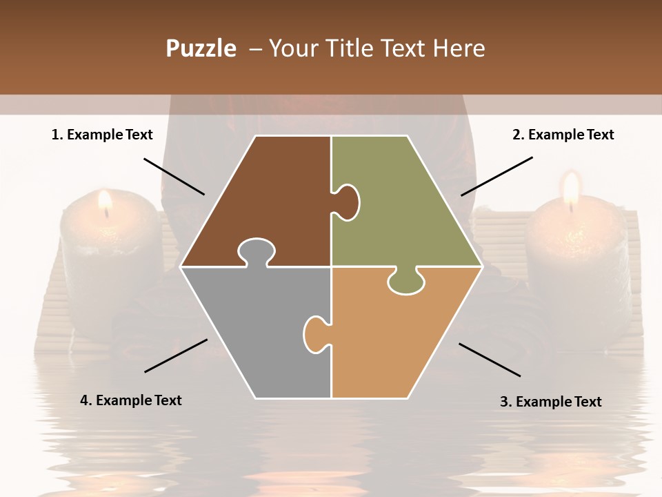 Fire Meditate Spa PowerPoint Template