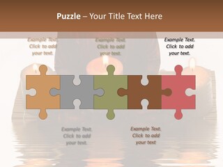 Fire Meditate Spa PowerPoint Template