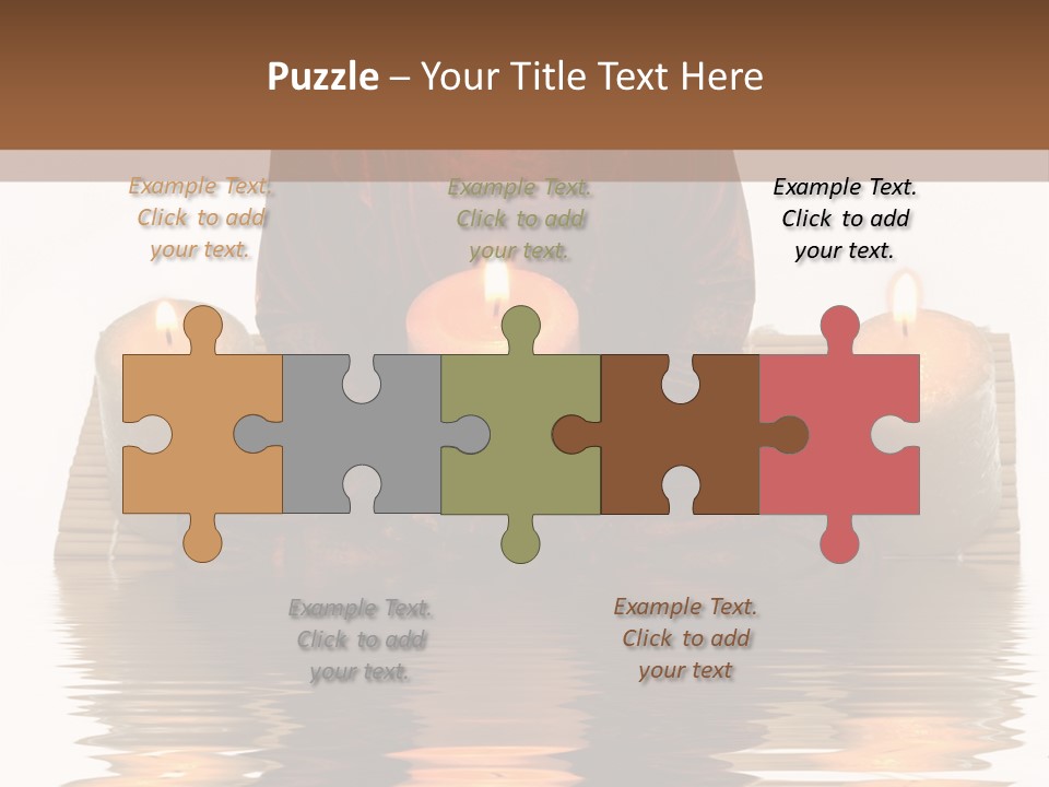 Fire Meditate Spa PowerPoint Template