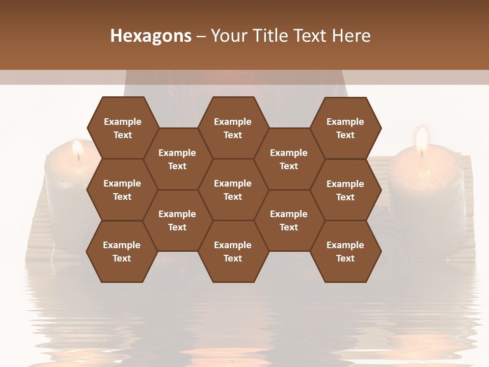 Fire Meditate Spa PowerPoint Template